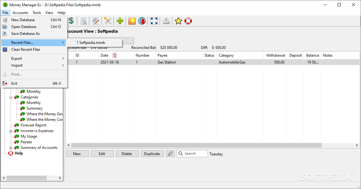 instal the last version for windows Money Manager Ex 1.6.4