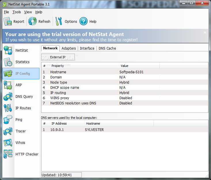 Portable NetStat Agent screenshot #2
