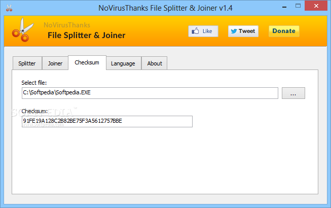 File Splitter And Joiner download the last version for mac