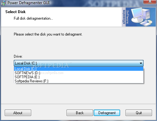 portable disk defragmenter