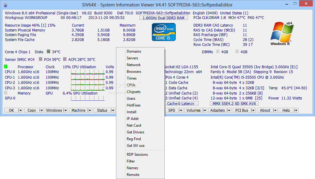 SIV 5.71 (System Information Viewer) download the new