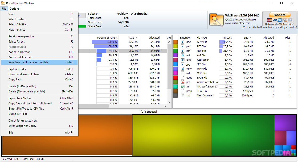 WizTree 4.15 for windows download free
