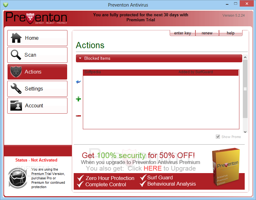 Preventon Antivirus Premium screenshot #3