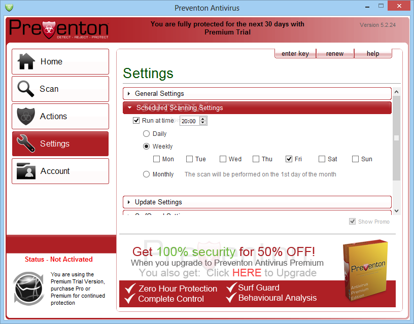 Preventon Antivirus Premium screenshot #5