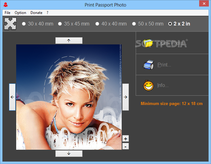 format photo to passport size on mac for printing