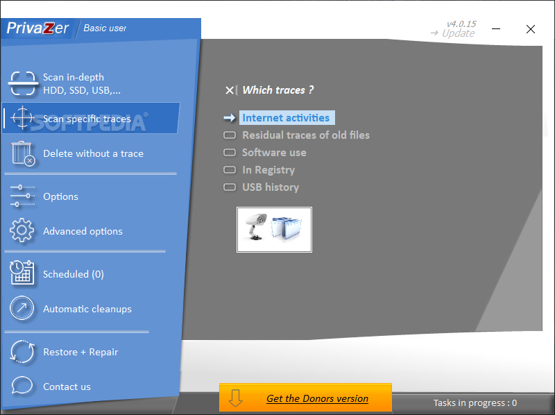 download the new version for android PrivaZer 4.0.75