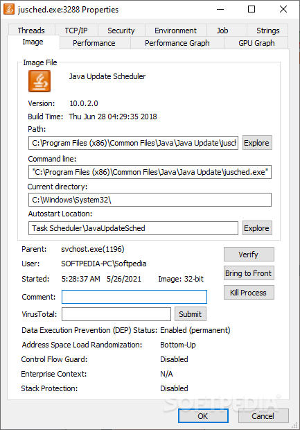 download process explorer 16.32
