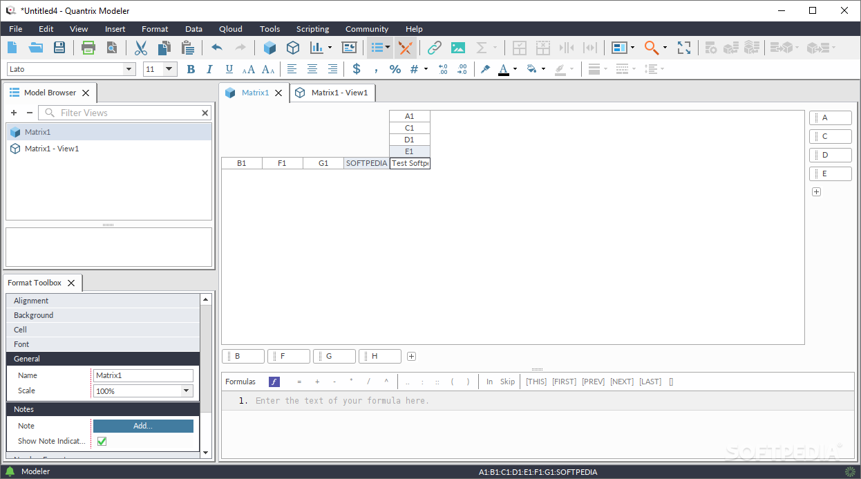 Quantrix Modeler screenshot #0