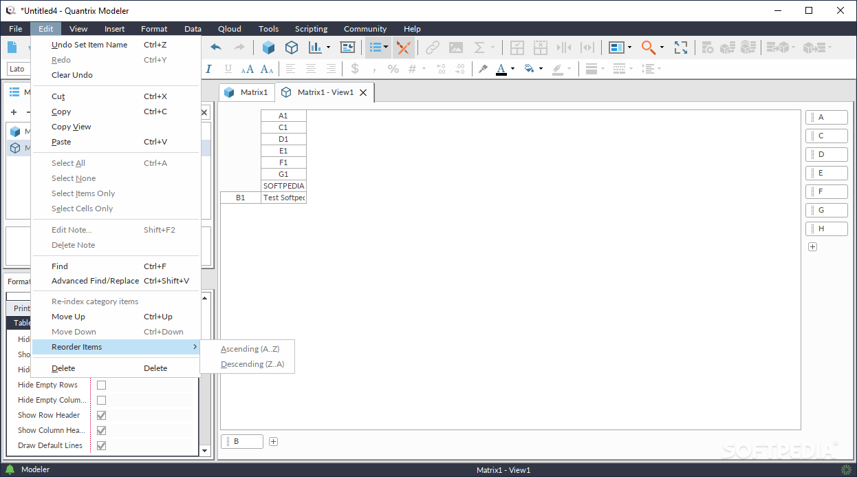 Quantrix Modeler screenshot #3