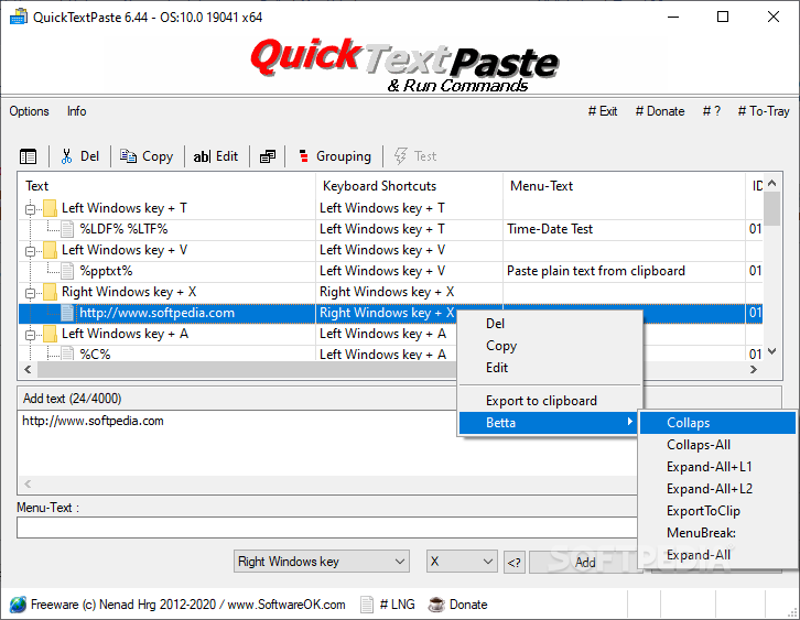 QuickTextPaste 8.66 download the new version for ipod