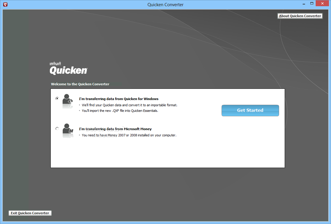 quicken conversion utility tool for mac