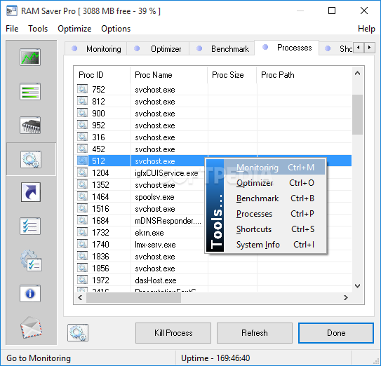 RAM Saver Professional 24.0 for windows instal free