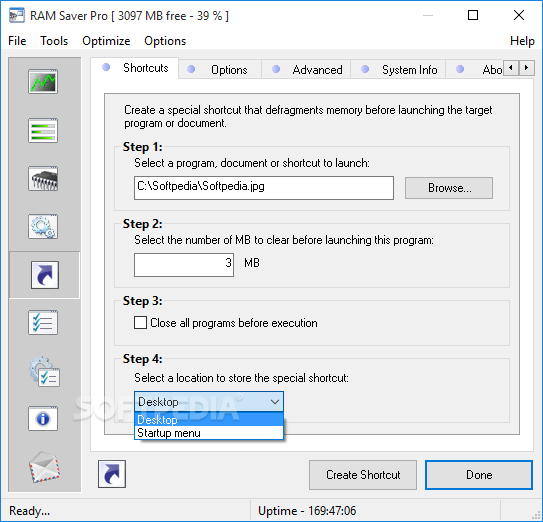 RAM Saver Professional 23.7 download the new for windows