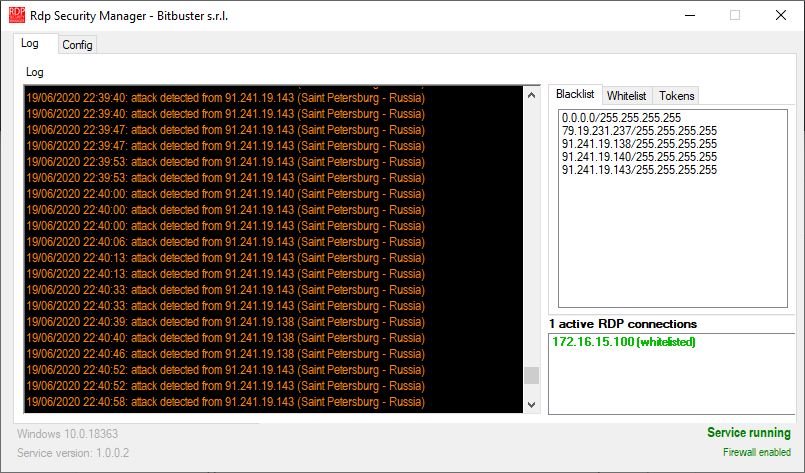 RDP Security Manager screenshot #0