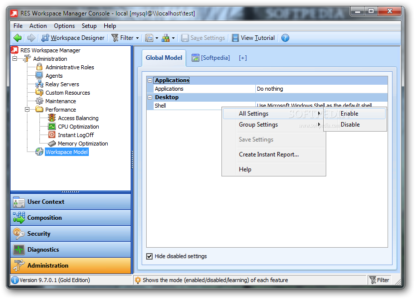 oracle workspace manager