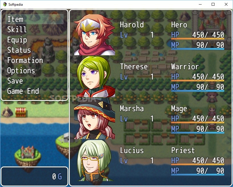 rpg maker mv make a picture a character sprite