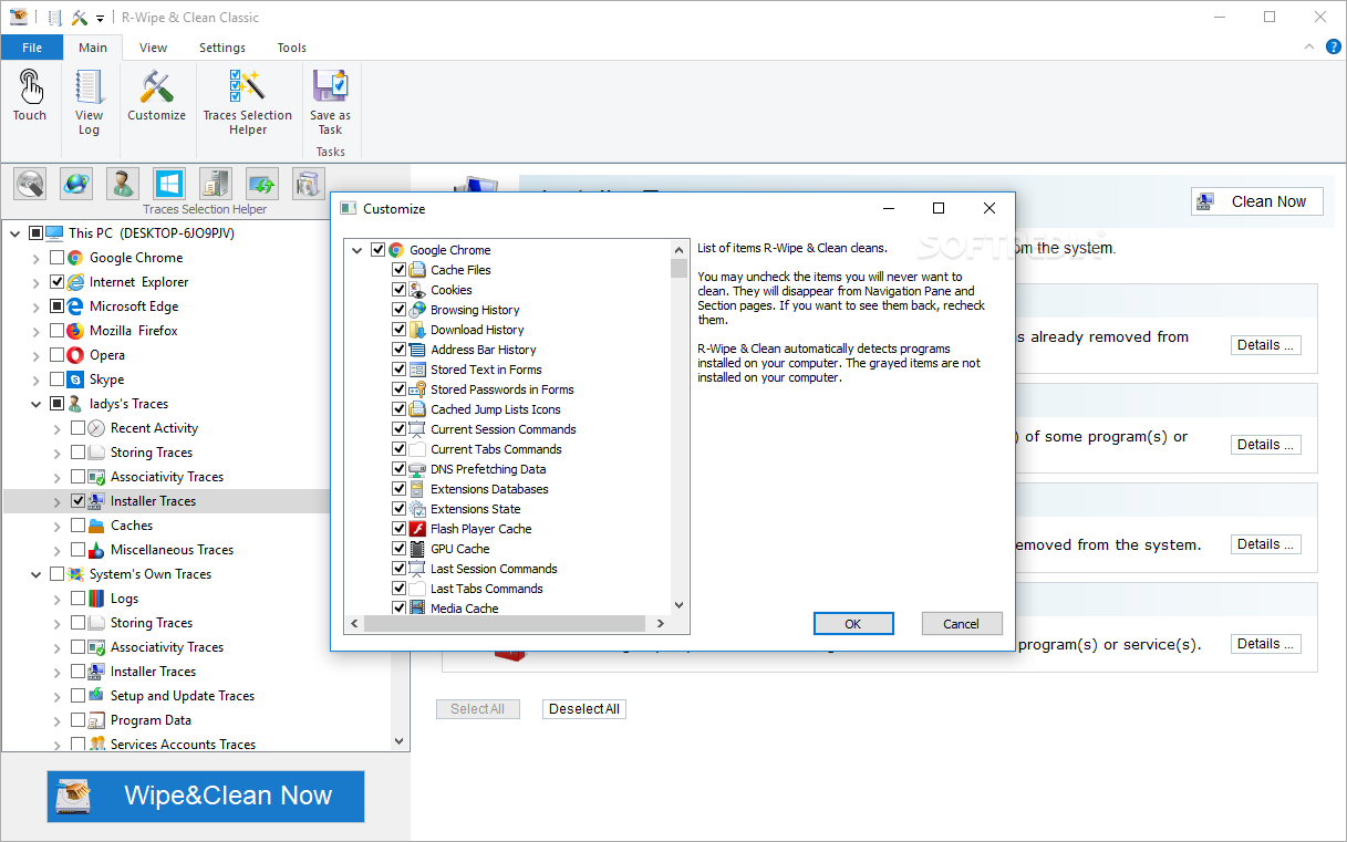 download the new version for windows R-Wipe & Clean 20.0.2414