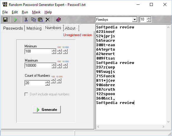Download Random Password Generator Expert 2 0
