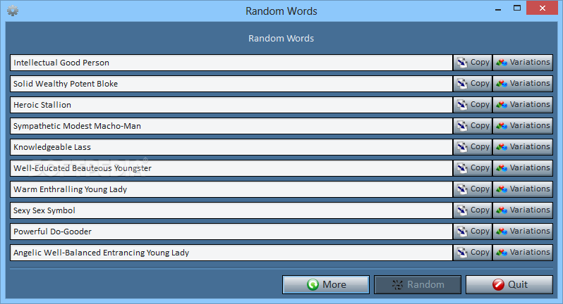 Download Random Word Generator 28 0