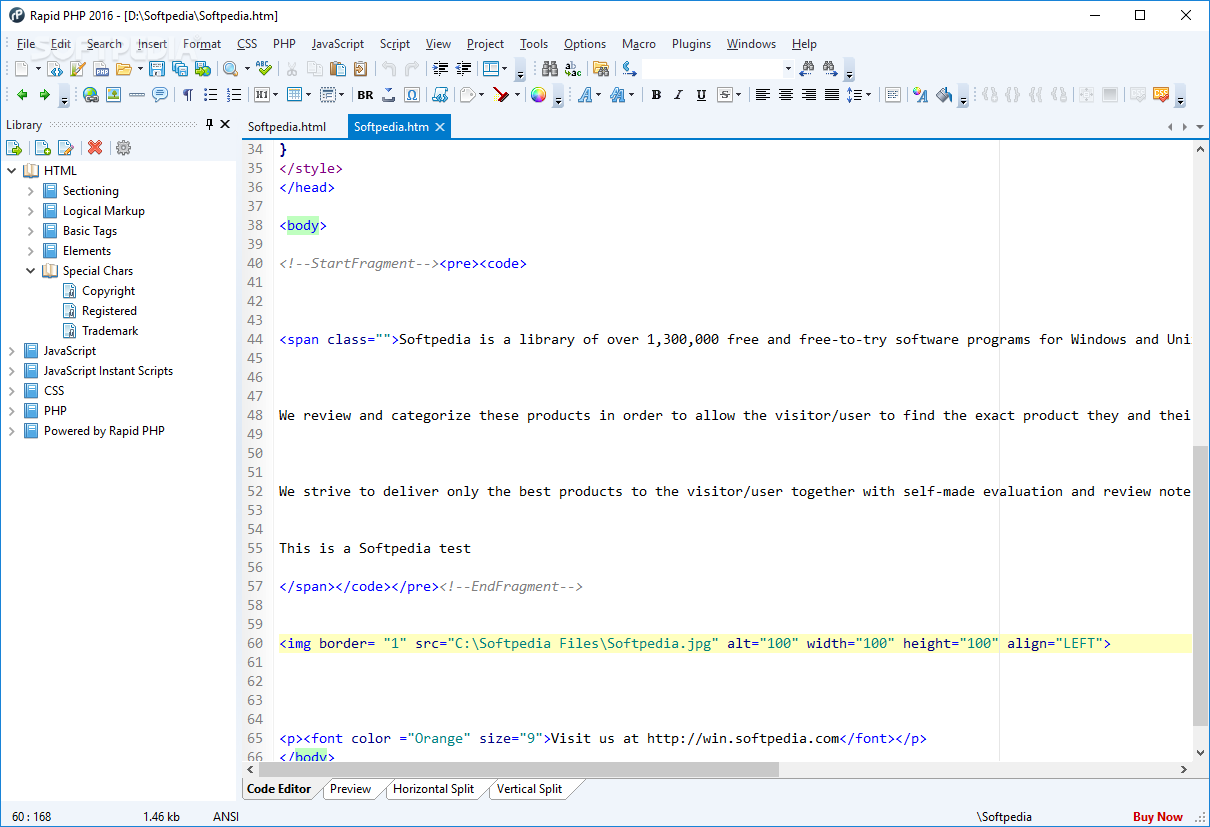 Rapid PHP Editor screenshot #0