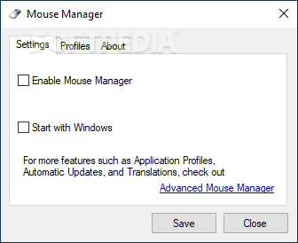 Mouse Manager screenshot #1