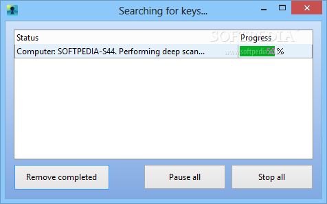 recover license keys for installed software