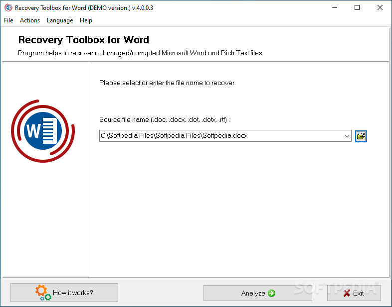 download the new Magic Word Recovery 4.6