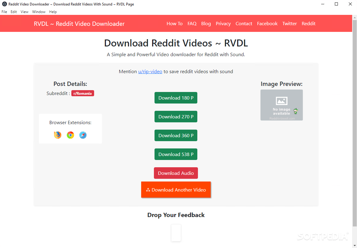 download any video chrome reddit