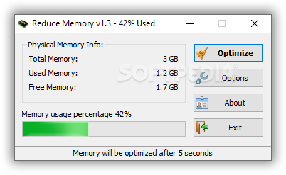 Reduce Memory screenshot #0