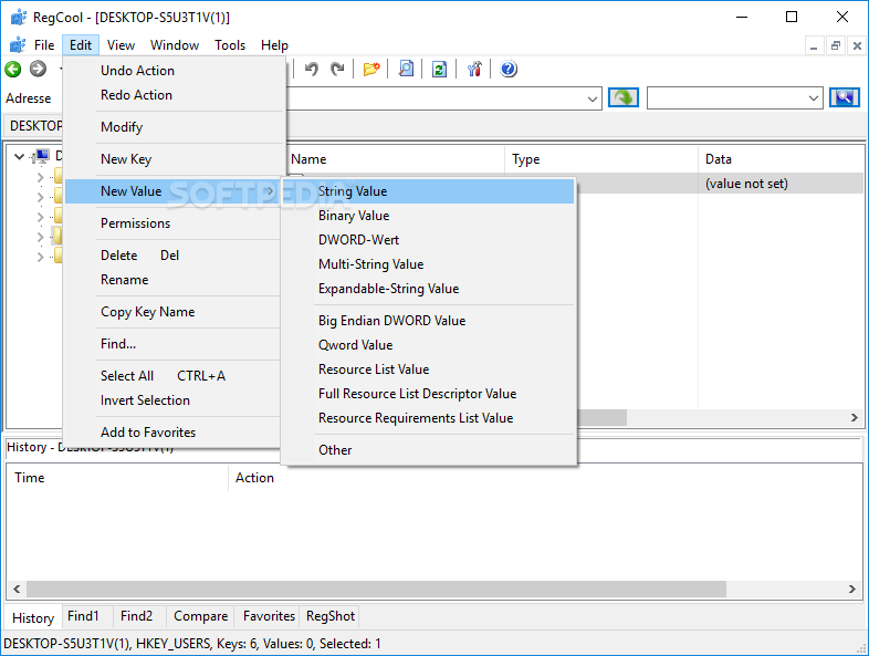 RegCool 1.347 download the new for windows