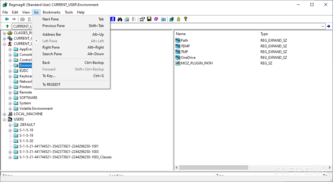 RegMagiK Registry Editor screenshot #2