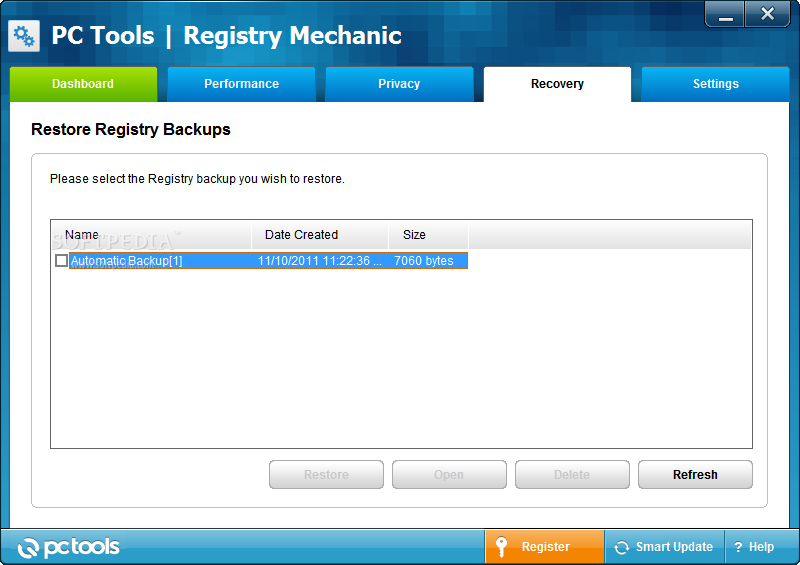 pc tools registry mechanic pro