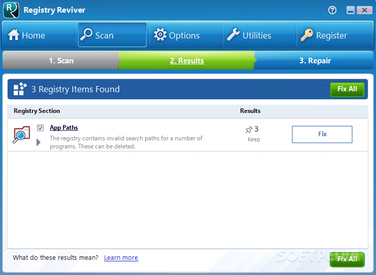 Registry Reviver screenshot #2
