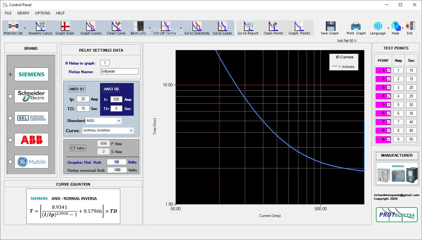 Relay Tripping Curves PRO screenshot #0