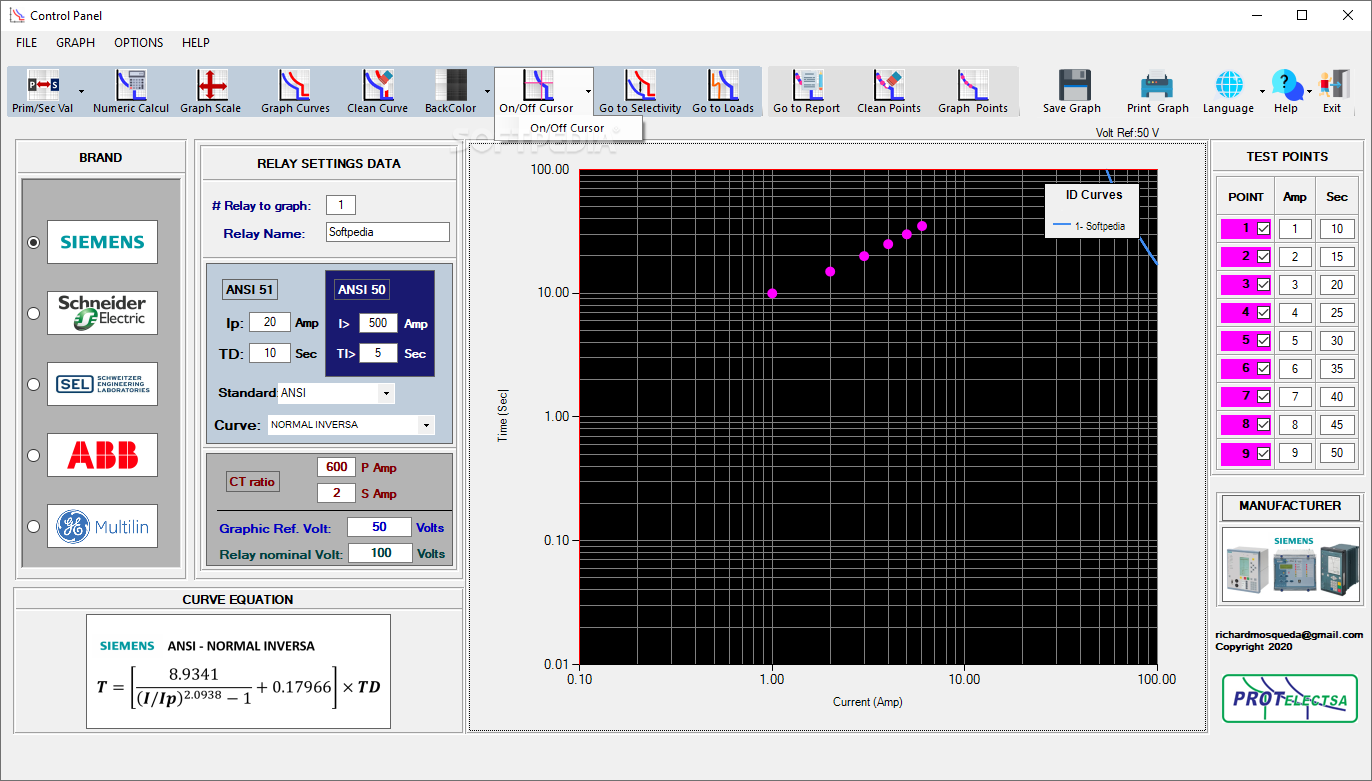 Relay Tripping Curves PRO screenshot #3