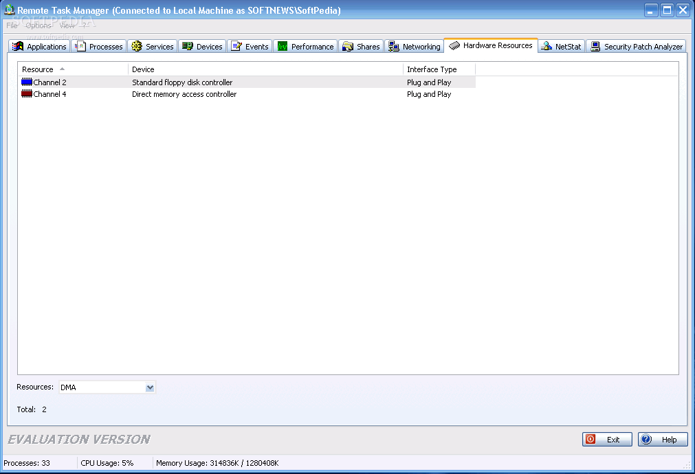 remote log in task manager shortcut