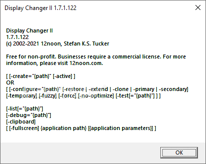 Display Changer II screenshot #0