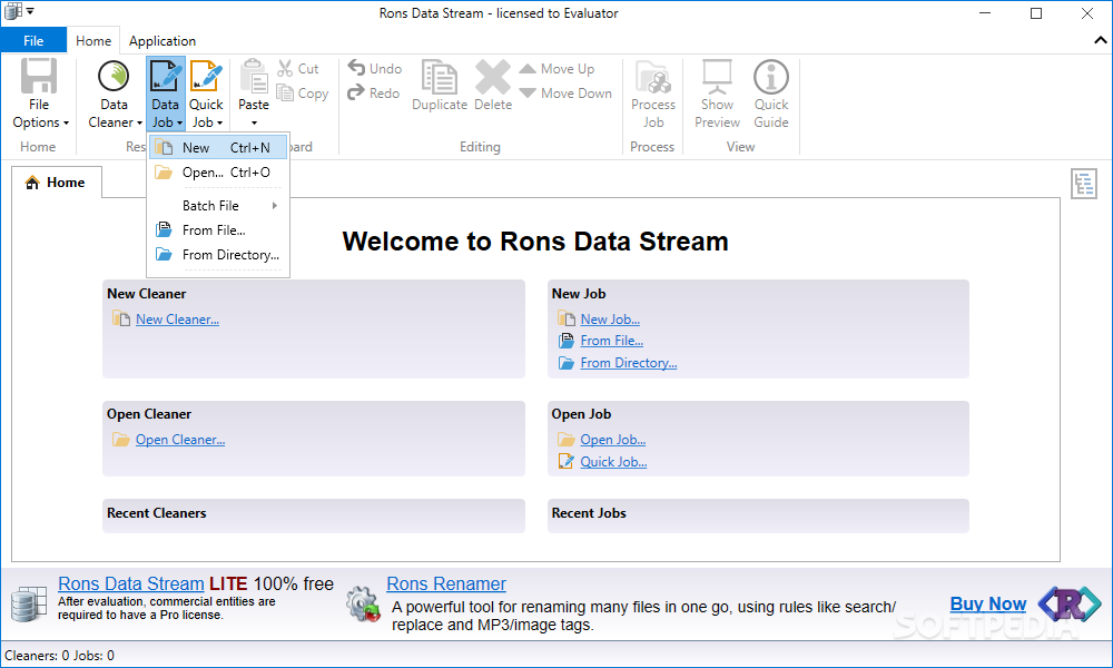 Ron's Data Stream screenshot #1