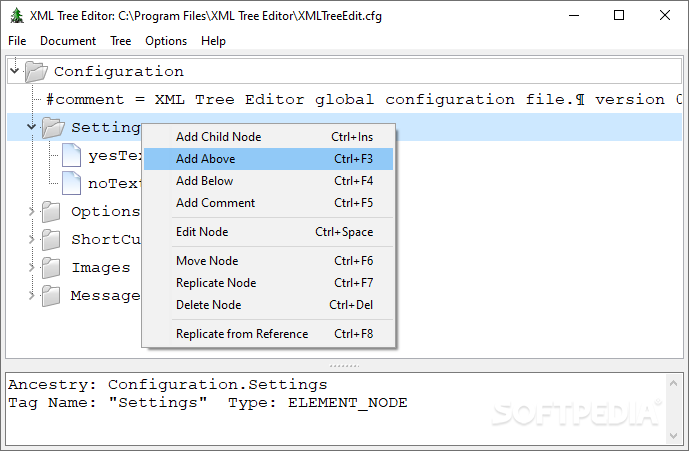 XML Tree Editor screenshot #1