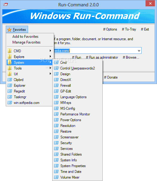 free Run-Command 6.01