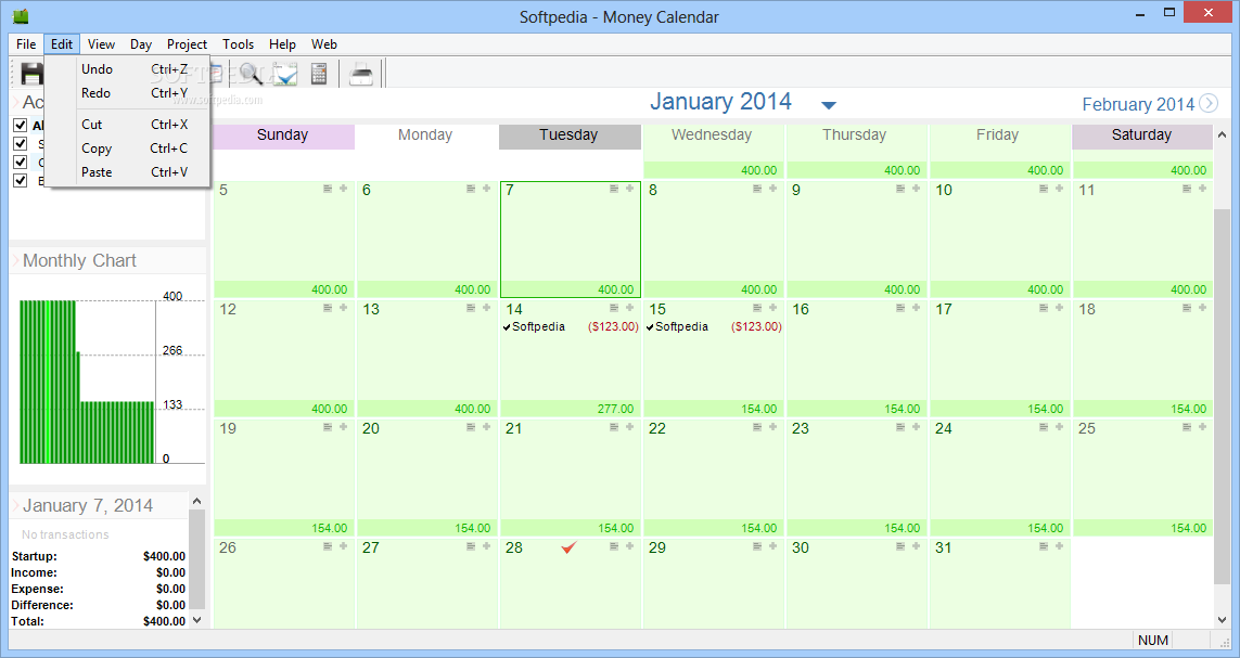Download Money Calendar Lite 5.0.0.6917