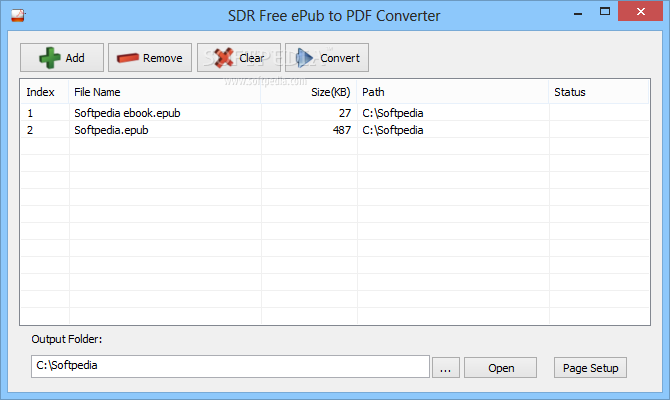 convert epub to pdf software free download
