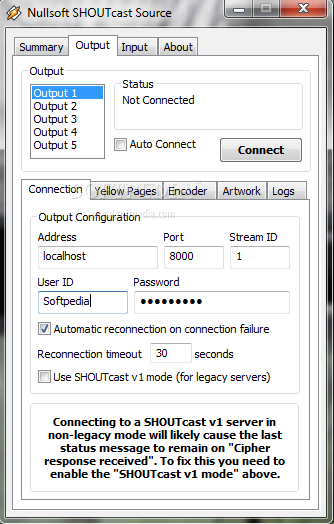 shoutcast dsp plug-in pour winamp gratuit
