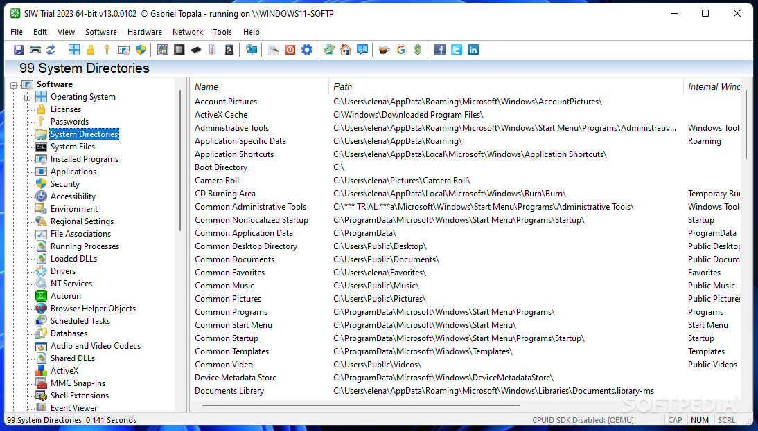 SIW (System Information for Windows) screenshot #1
