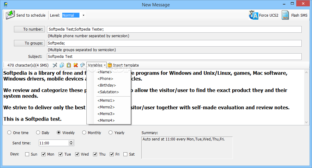 SMS Deliverer for windows instal