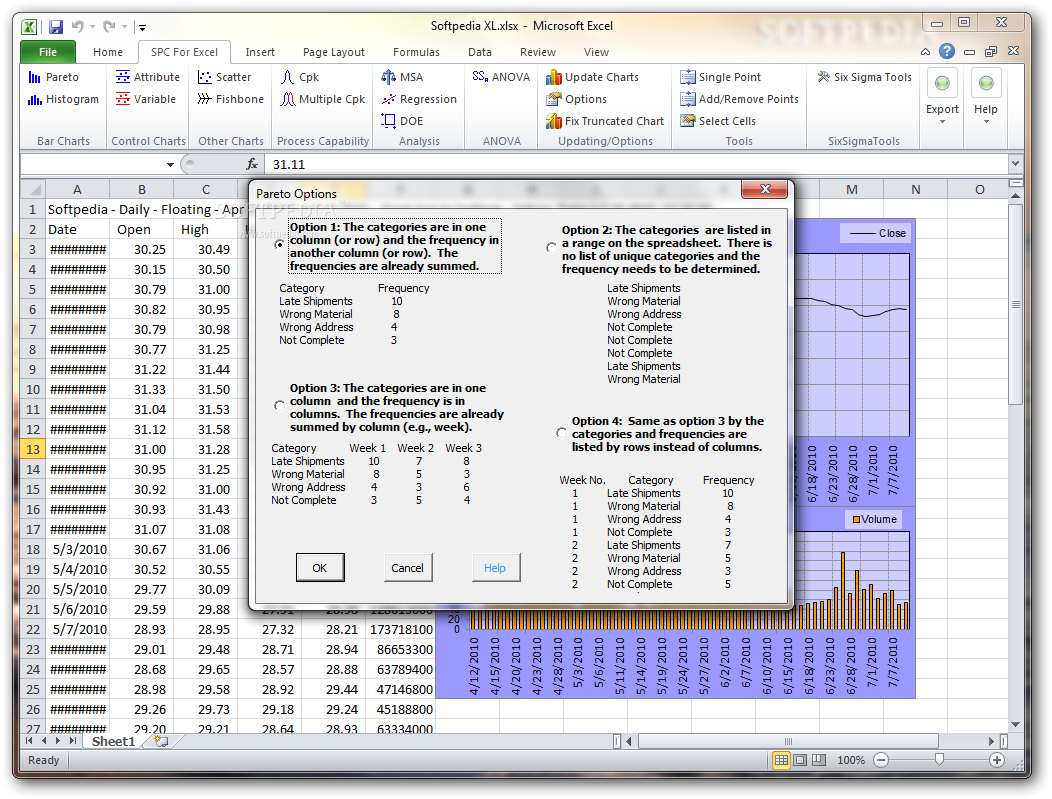 freeware excel for mac add ins statistical process control