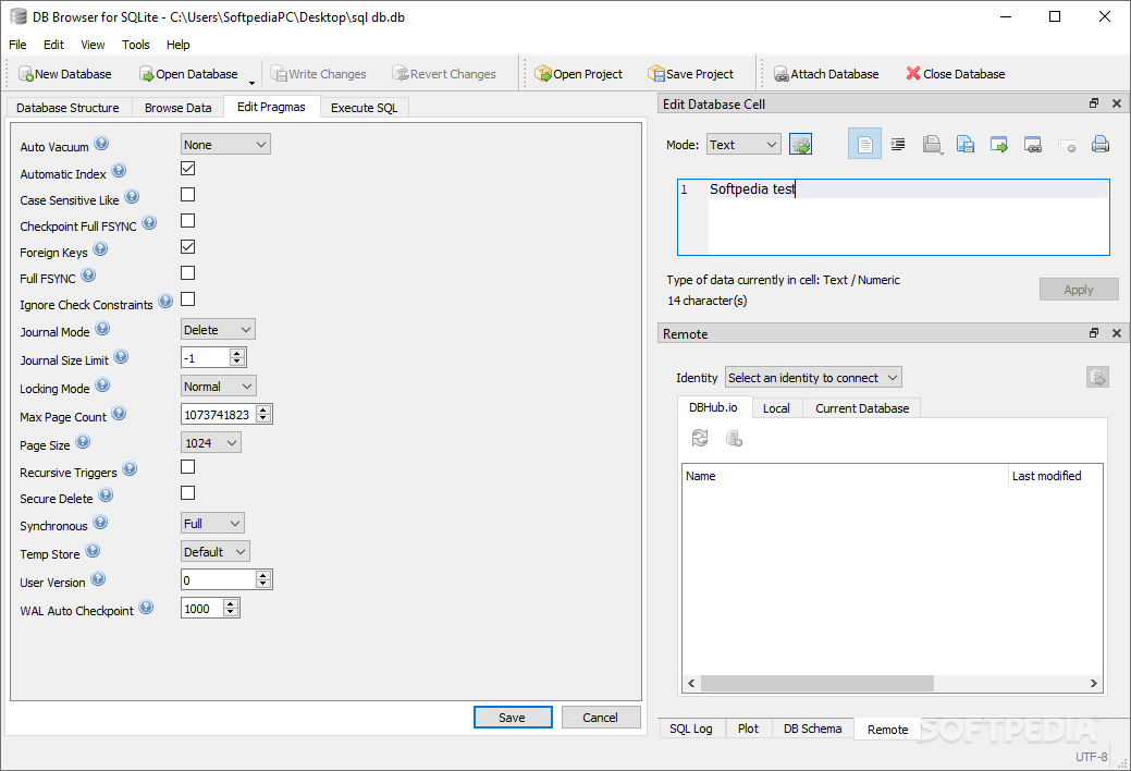 Portable DB Browser for SQLite screenshot #3
