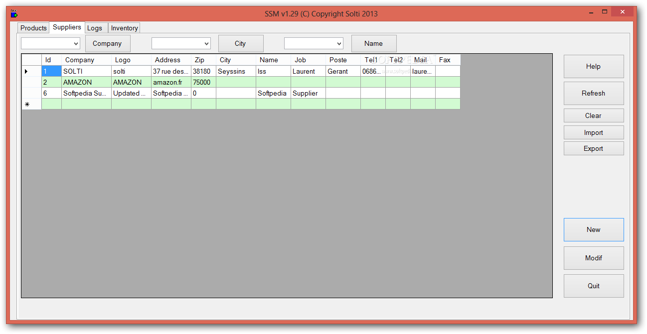 Download SSM (Simple Stock Manager) 1.29