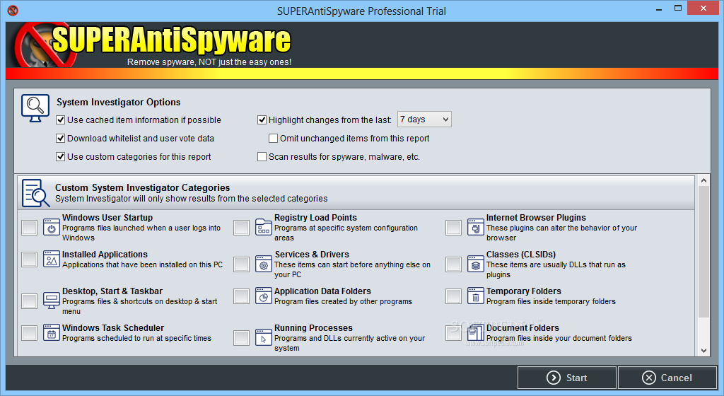 SuperAntiSpyware Professional X 10.0.1254 download