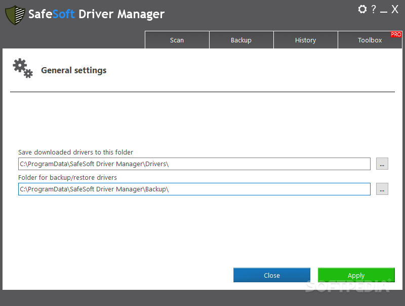 SafeSoft Driver Manager screenshot #4